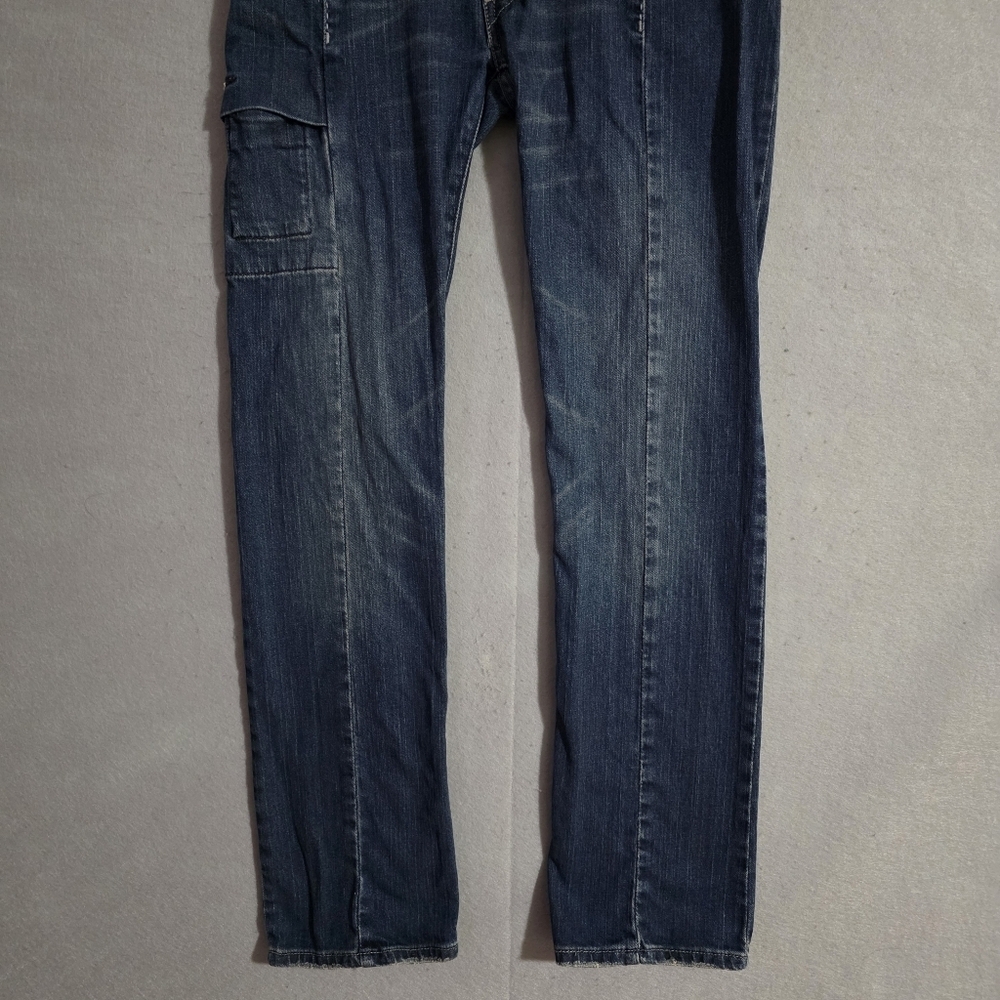 Vtg Rare Y2K Levi's Womens Redwire Slough Straight Denim Jeans Size 5 - Picture 8 of 11
